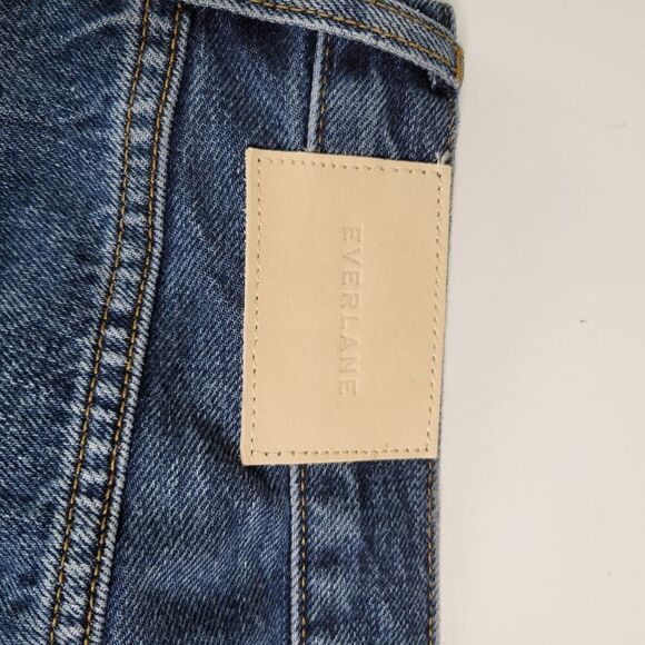 EVERLANE 33 NEW 90'S CHEEKY HIGH RISE STRAIGHT MODERN ANKLE JEANS CURVY NWT - Picture 9 of 13